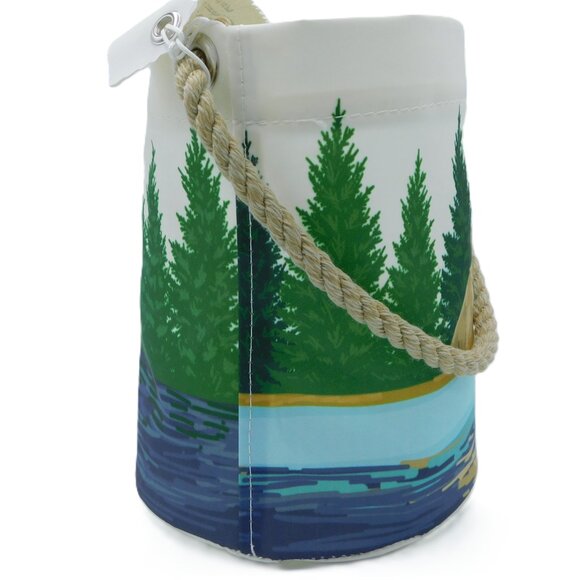 Sea Bags of Maine Retriever in Blue Canoe Bucket Bag | Preppy | NWT - Picture 5 of 12